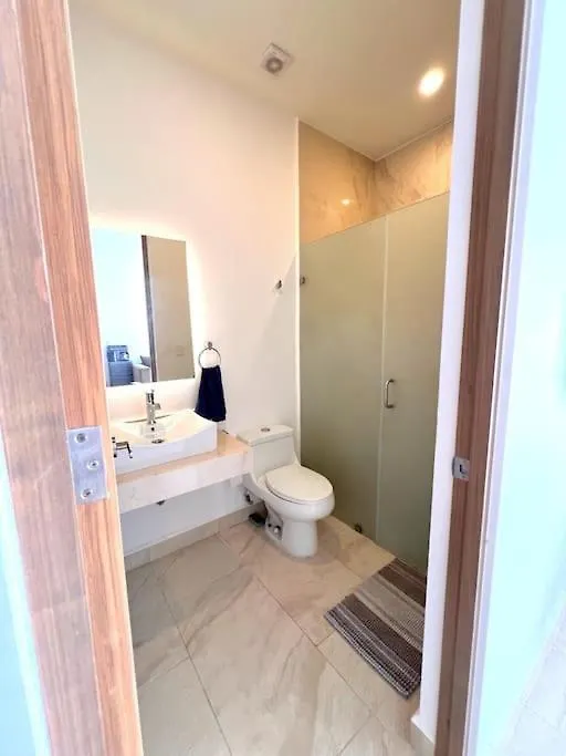 2 Rooms, Pools, Tennis, Spa, Gym, Petpark, Jacuzzi Playa del Carmen Apartment